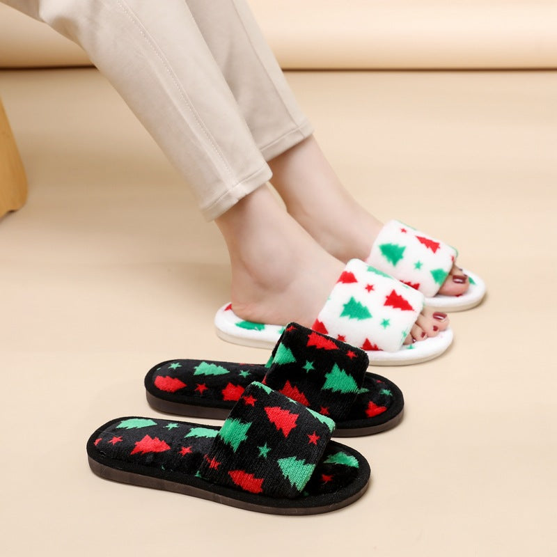Cozy Belle Plush Slippers β Holiday Edition πβ¨