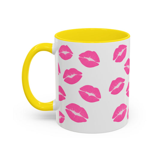 Belle Kissed Accent Coffee Mug (11, 15oz)