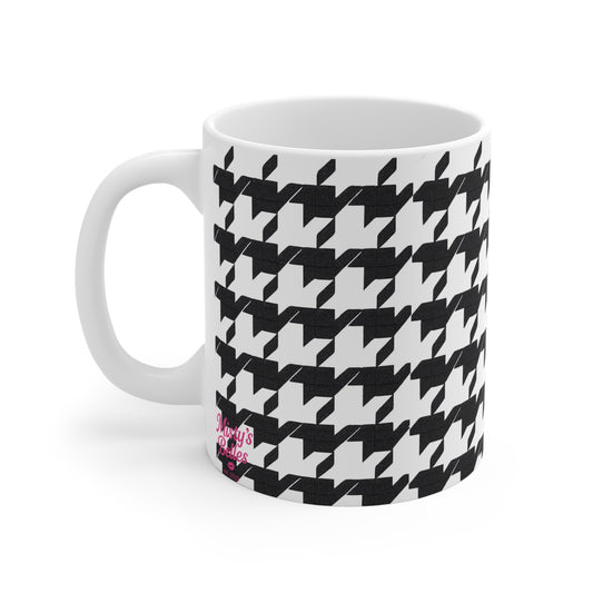 Houndstooth Mug 11oz