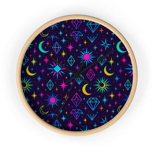 Galaxy Retro Clock