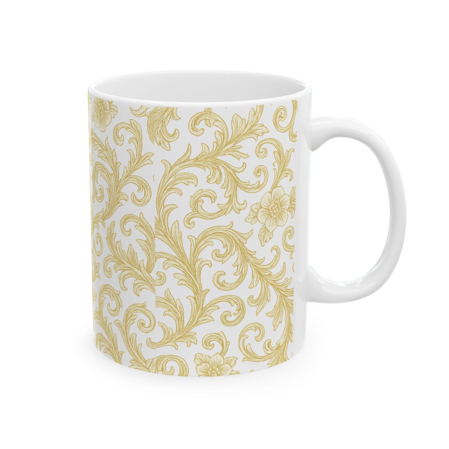 Rodeo Runway White Mug