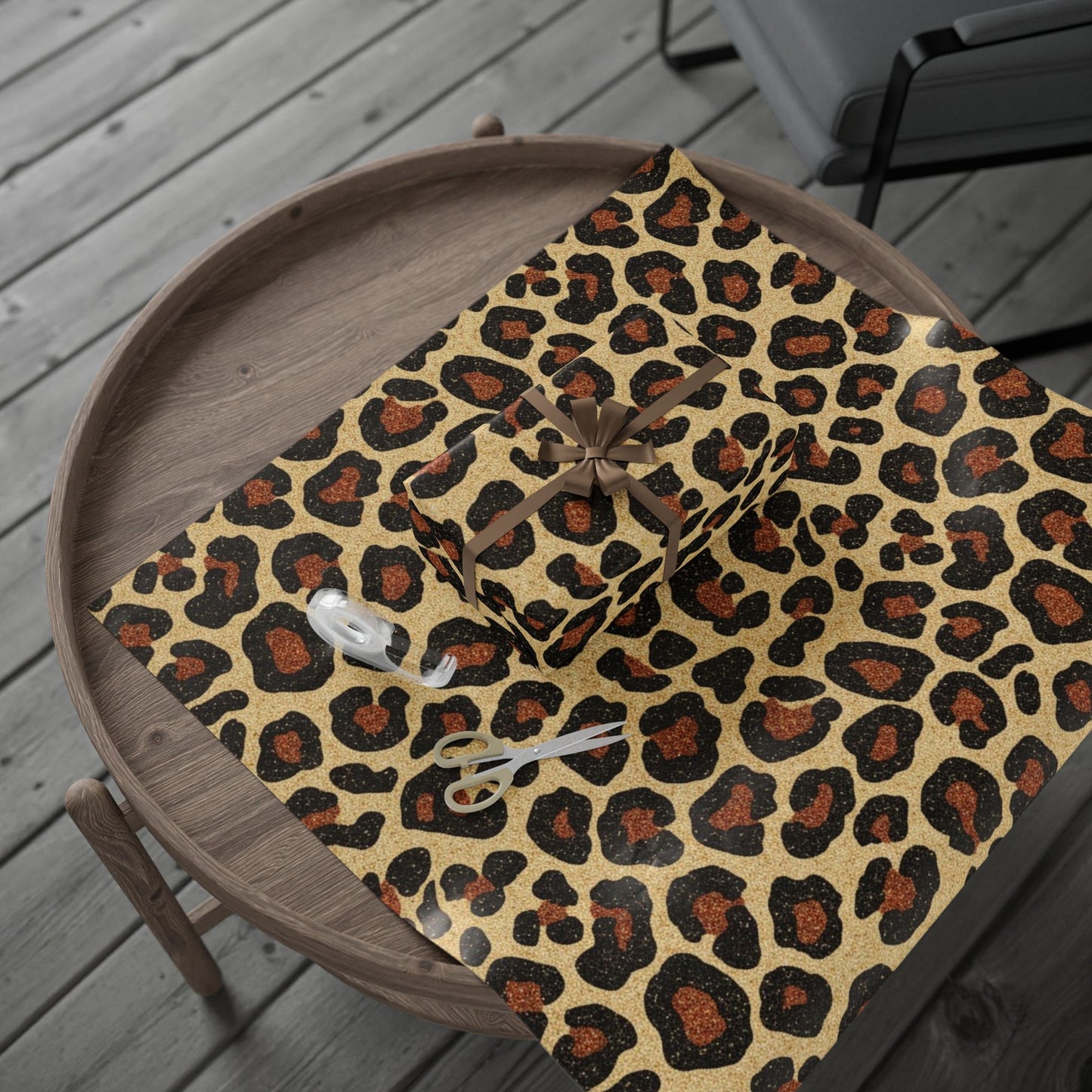 Belle Leopard Wrapping Paper