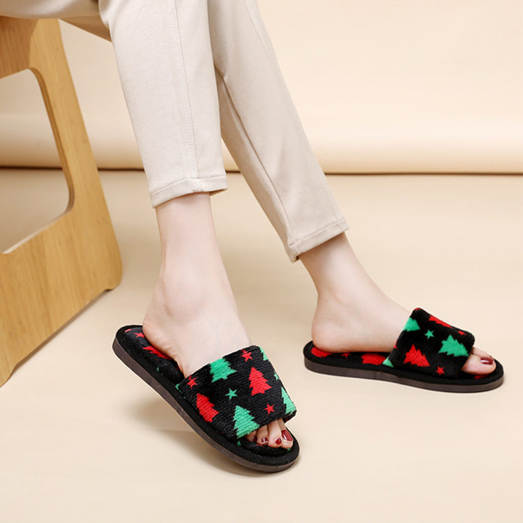 Cozy Belle Plush Slippers β Holiday Edition πβ¨