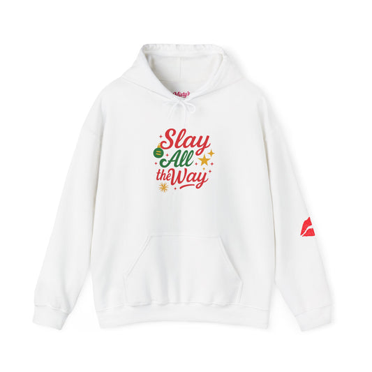 Slay All The Way™ Luxe Hoodie – Cozy Fit, Savage Energy