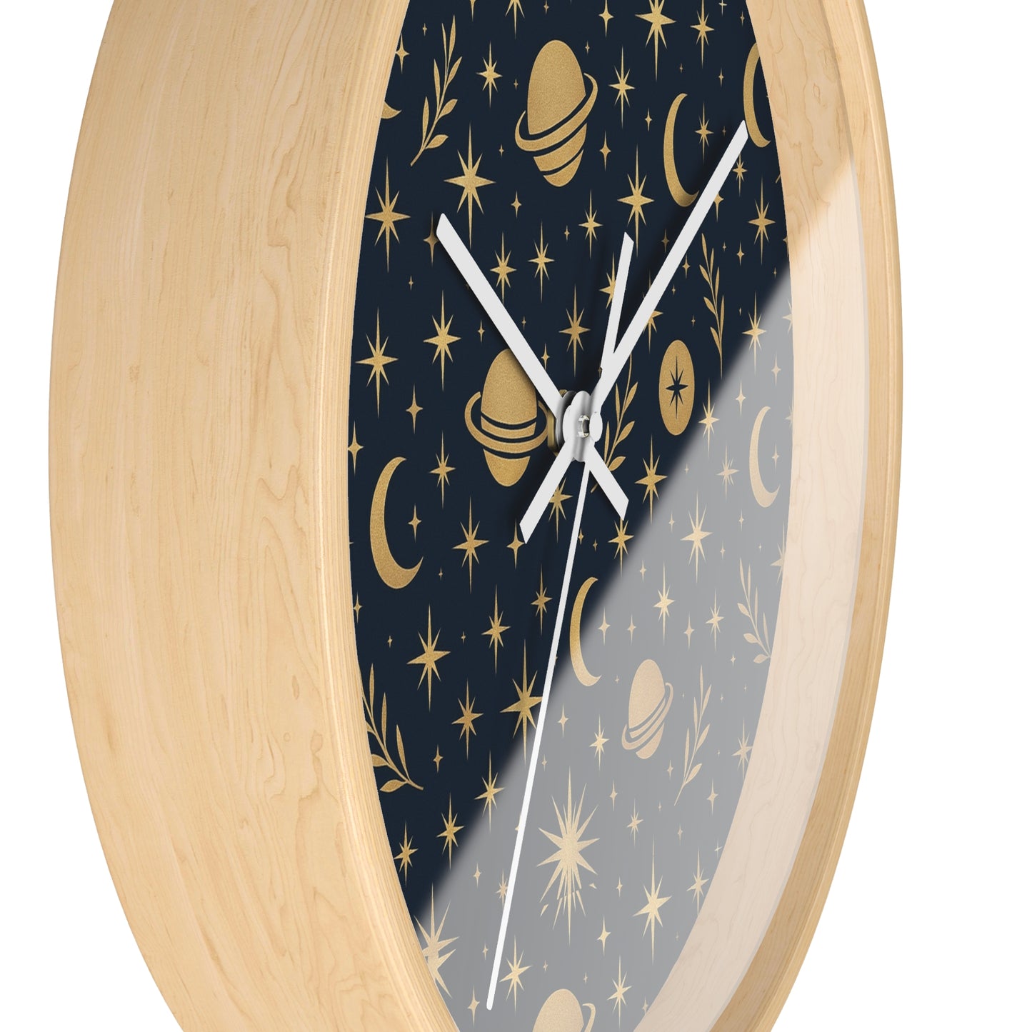 Cosmic Elegance Clock