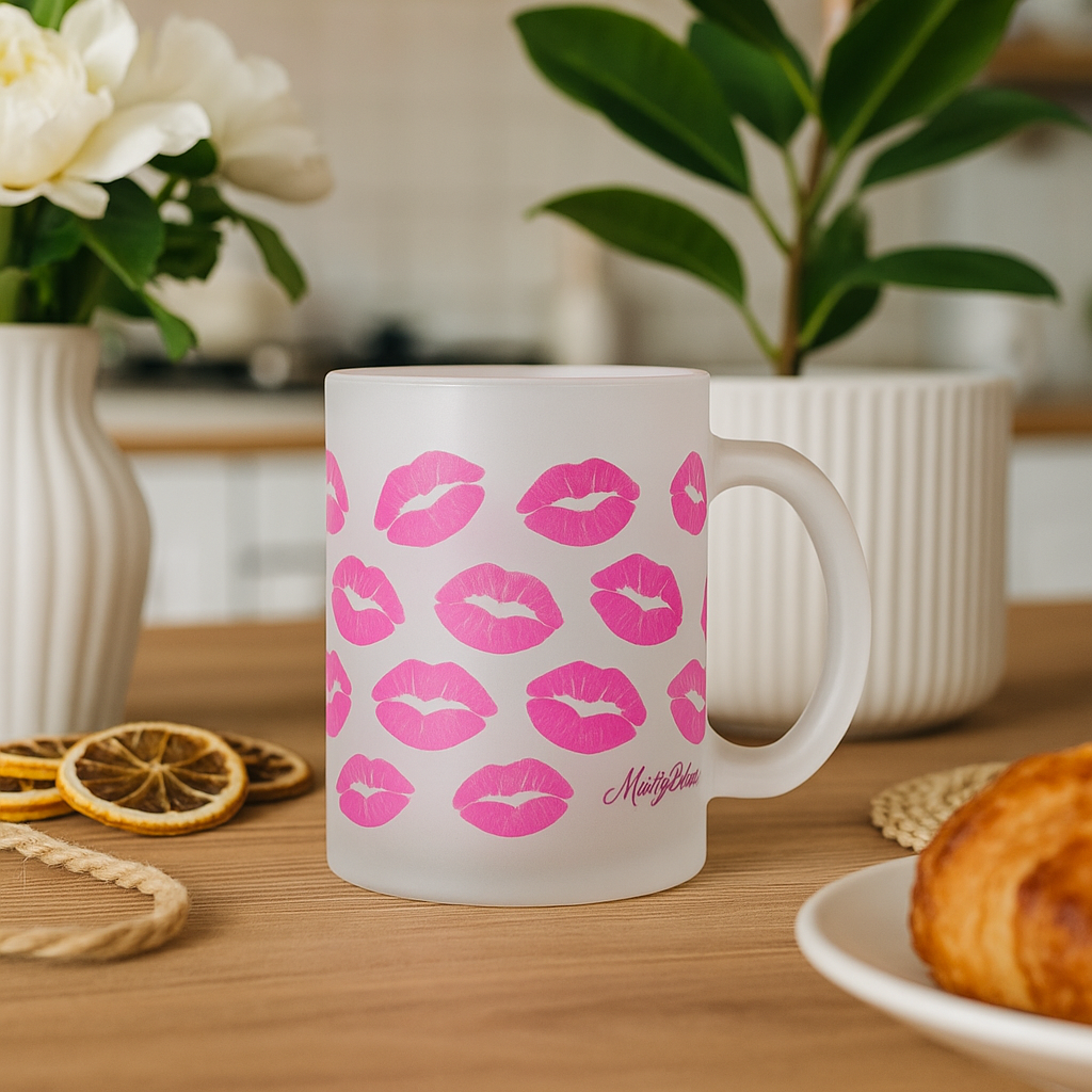 Frosted Glass Beer Mug