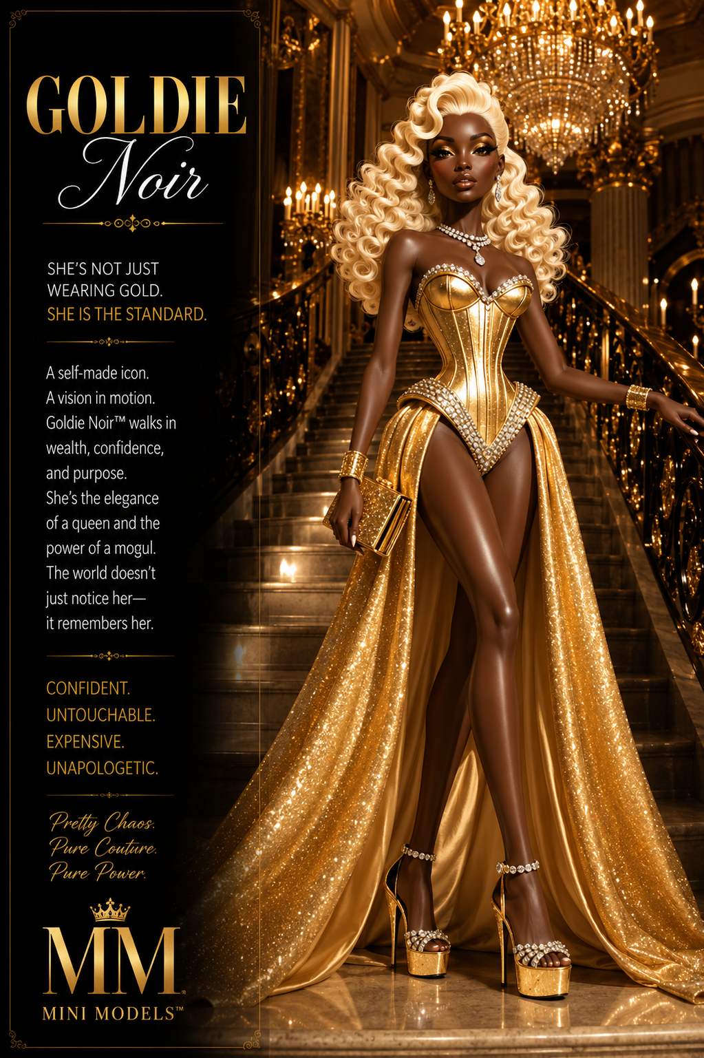 GOLDIE NOIR™  The Heiress™