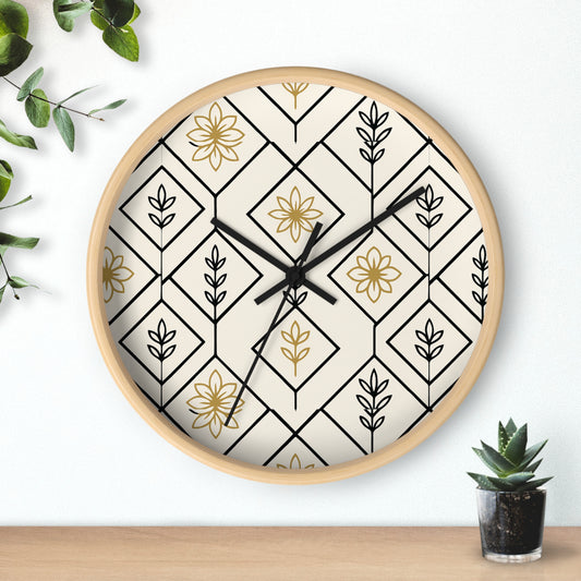 “Camille” Wall Clock - Refined and Chic Home Decor