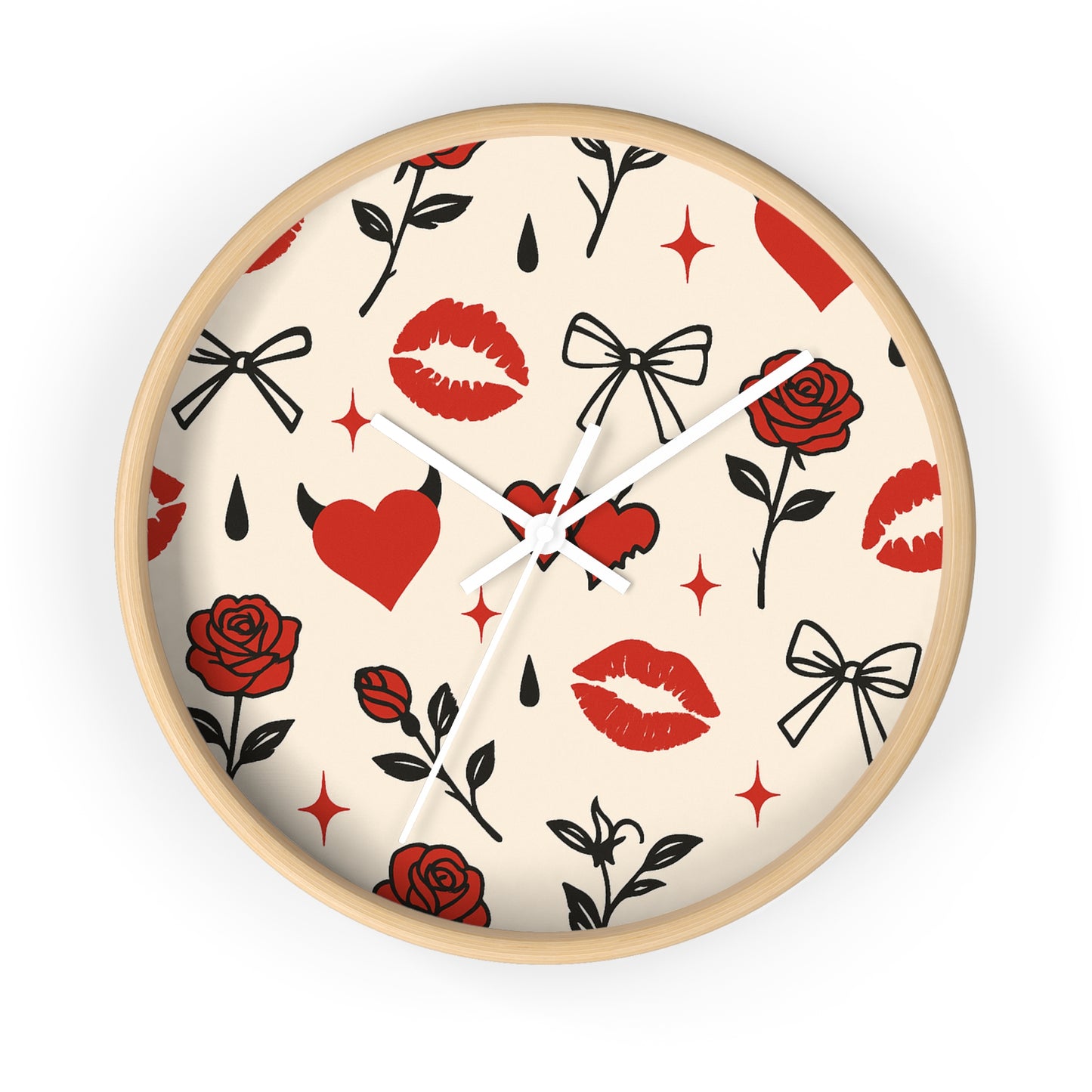 “Anna”Signature: “Sweet Trouble” Retro Pin-Up Pattern – Red & Black Collection