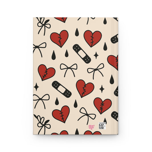 Suki Belle Signature Pattern Journal — Red Edition