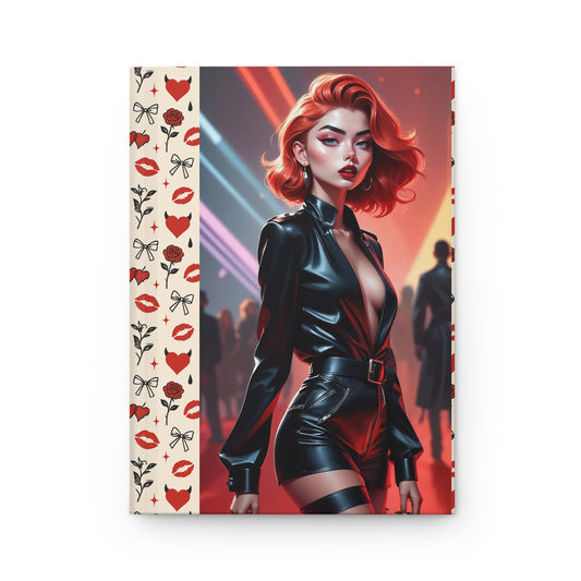 Limited Edition Journal — “Red Carpet Black Leather Rebel” Collector’s Cover