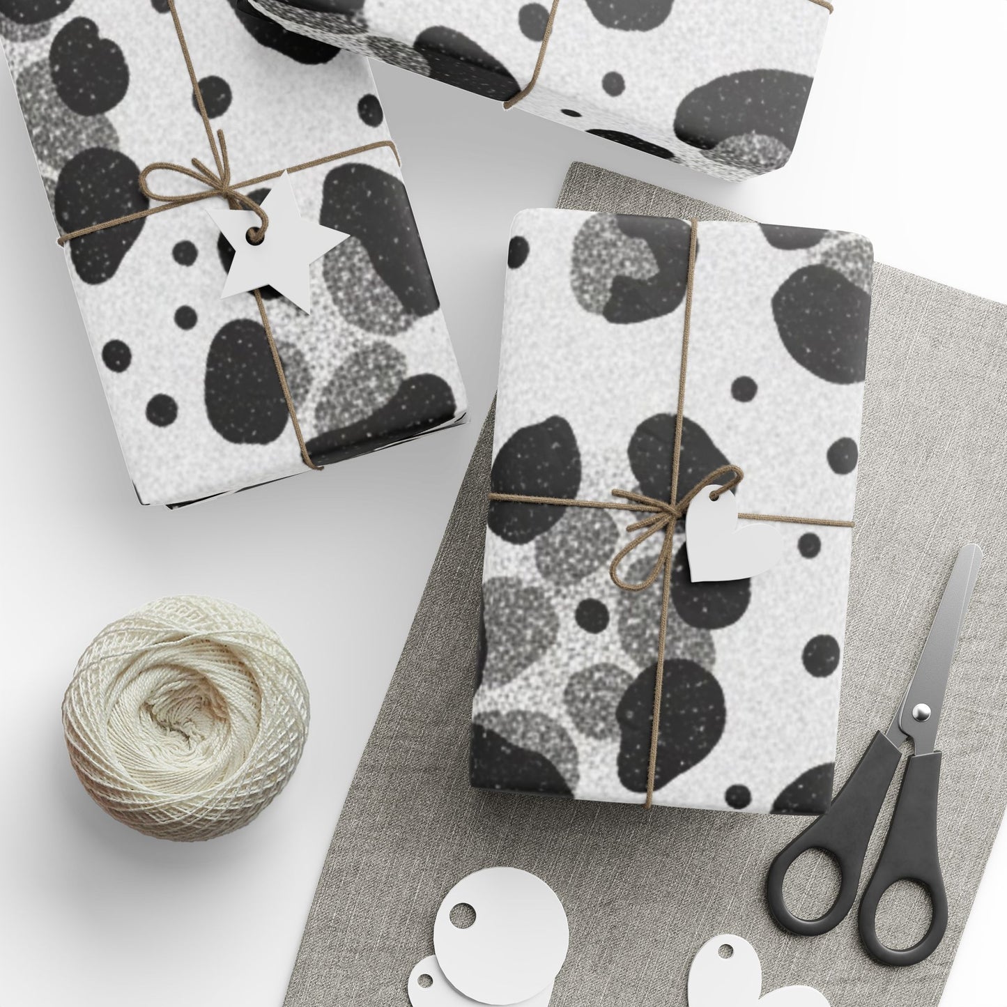 Wrapping Paper - Snow Leopard Festive Occasions