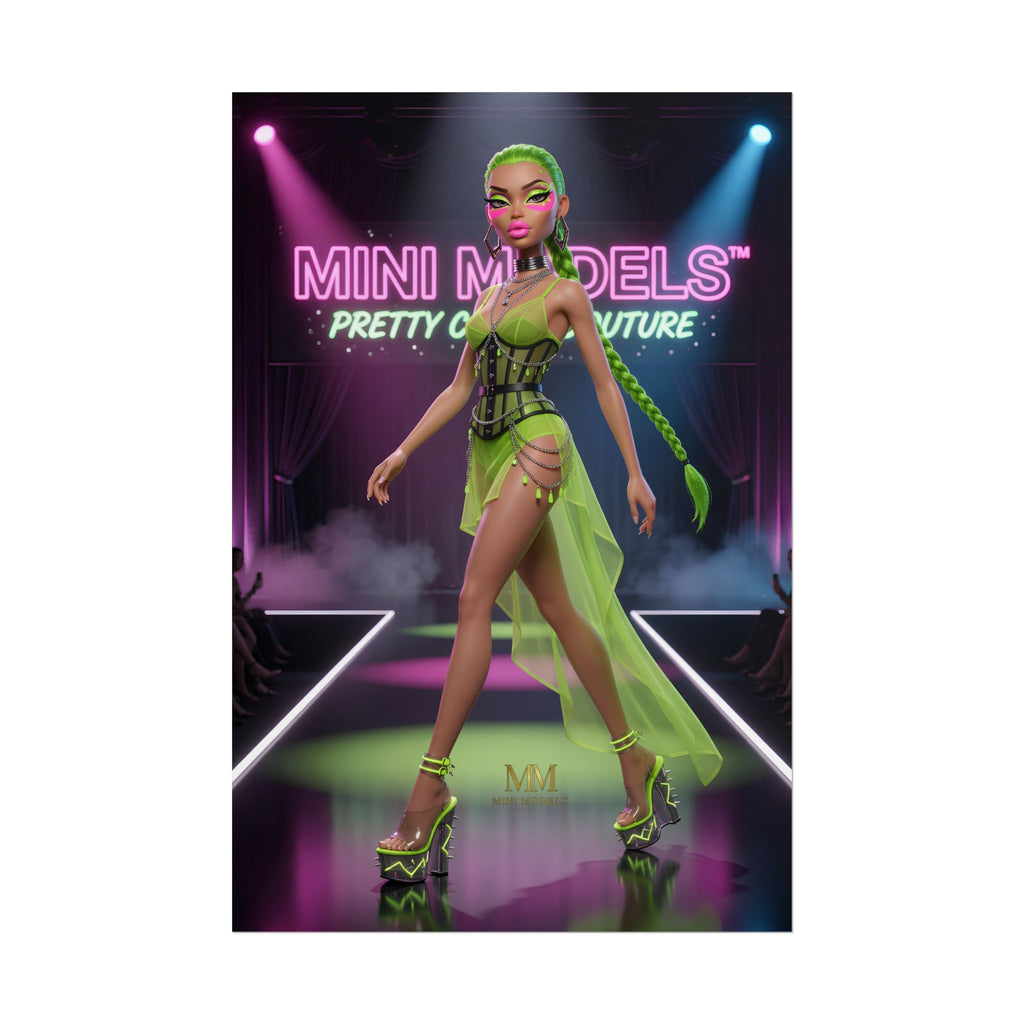 MINI MODELS™ PRETTY CHAOS COUTURE™ Featuring Lime Light™
