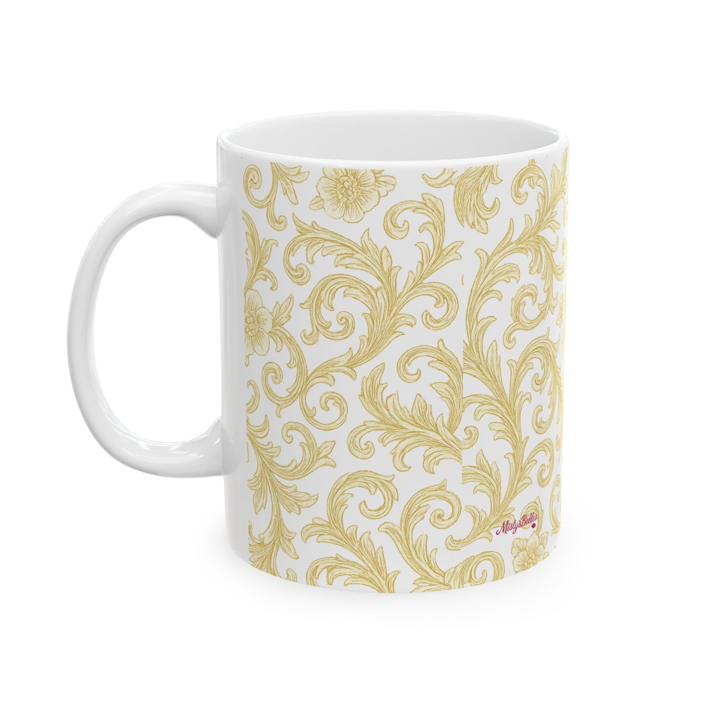 Rodeo Runway White Mug
