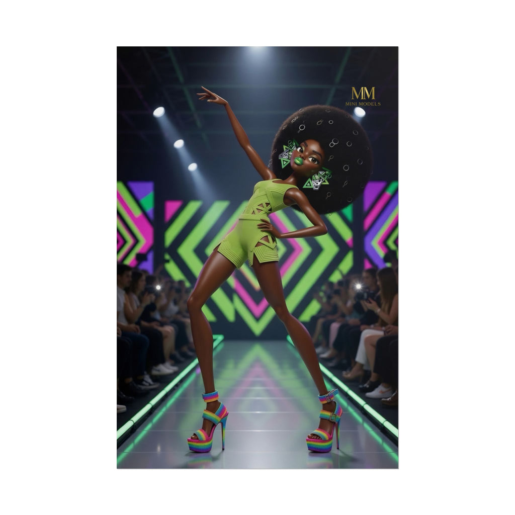 MINI MODELS™ PRETTY CHAOS COUTURE™ Featuring Neon Moss™