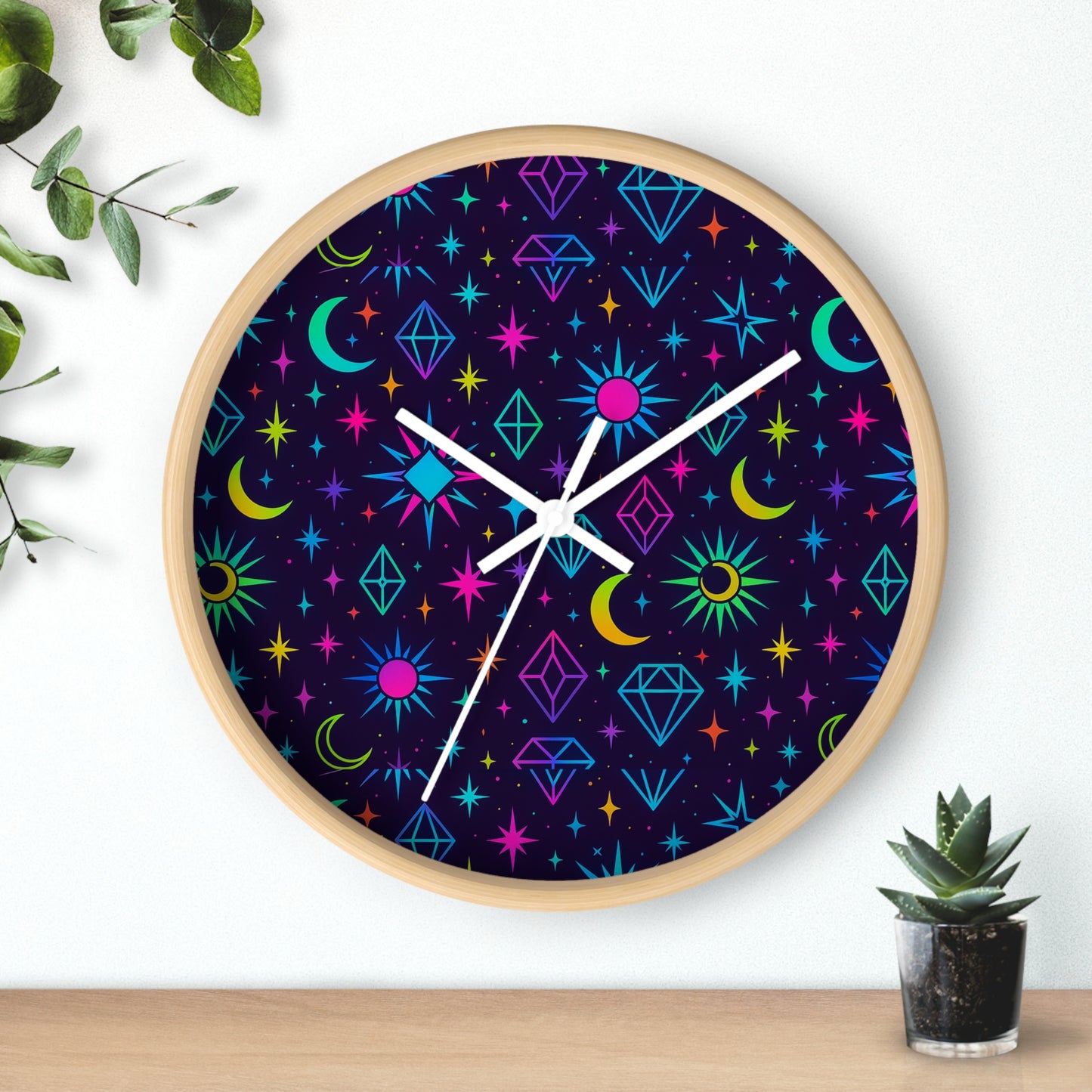 Galaxy Retro Clock