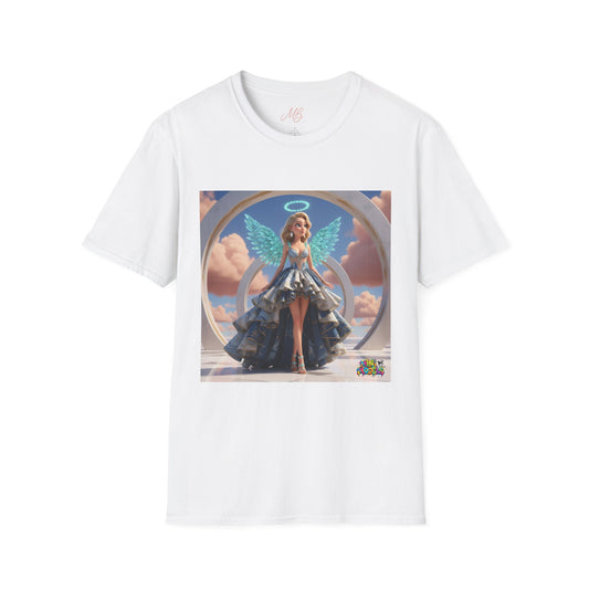 Mini Models “Haloed” Angel Graphic T-Shirt – Celestial Muse Edition