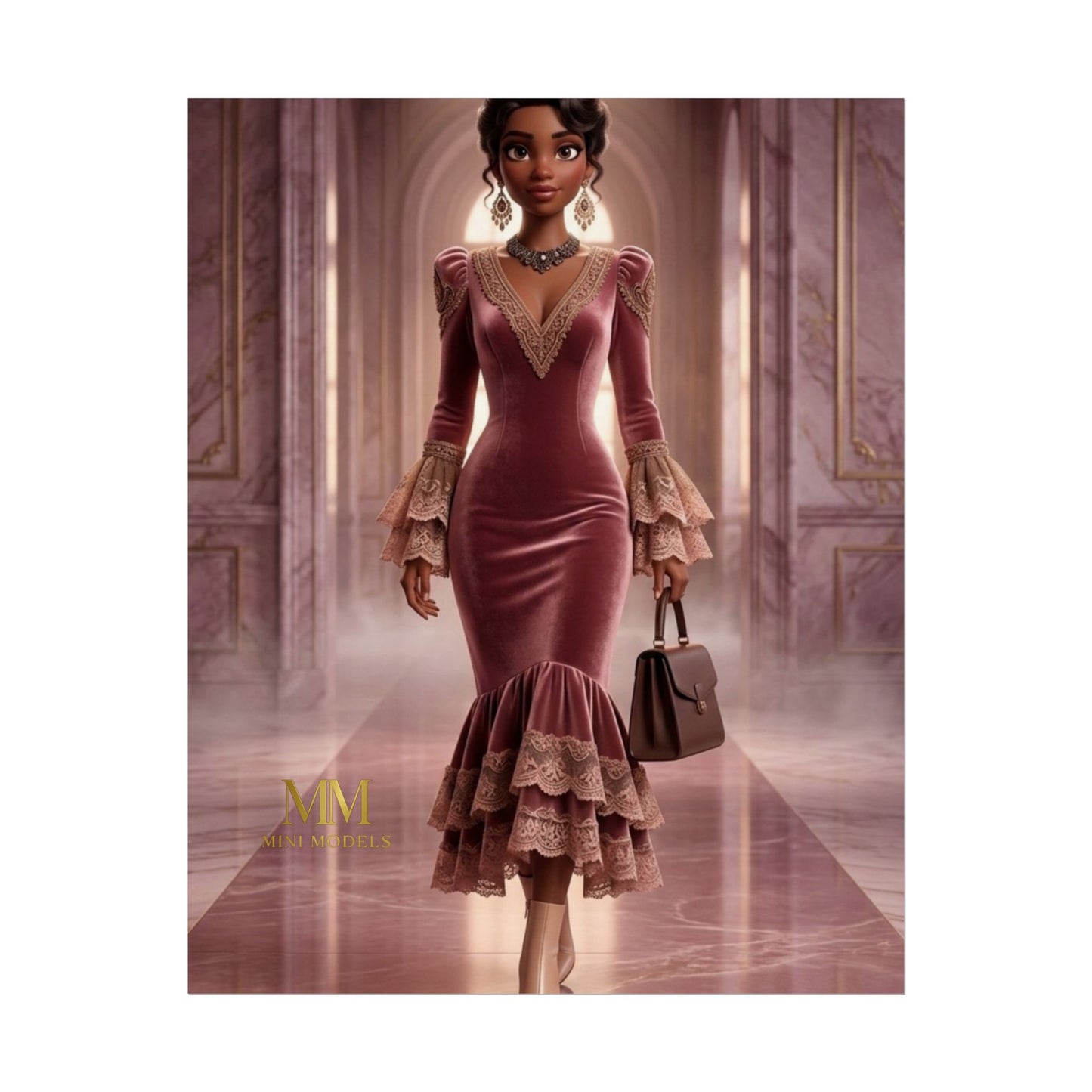 Rose Hall – Blush Velvet