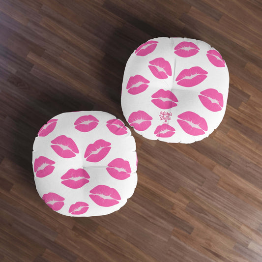Tufted Floor Pillow, Round