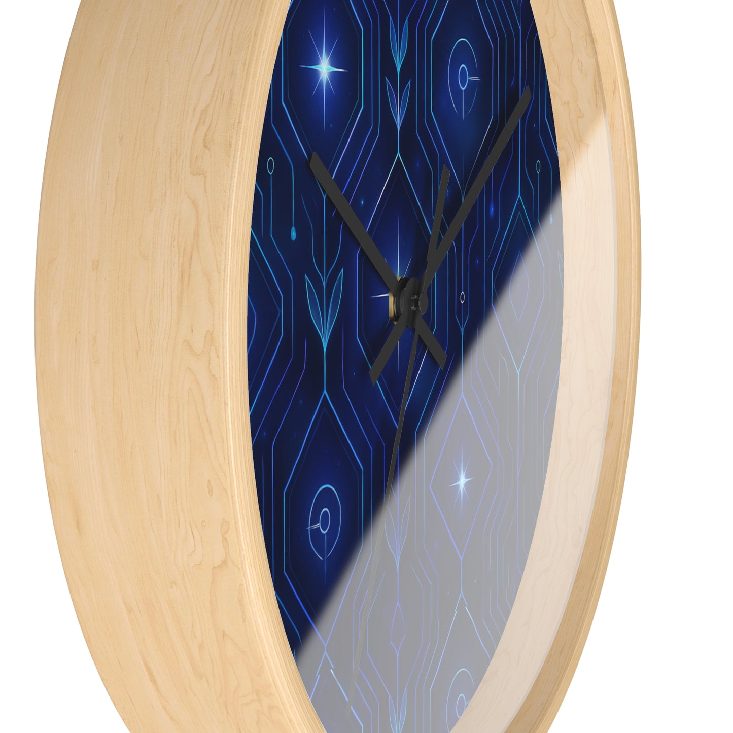 Nova Belle Signature Clock
Neon Cosmic Galaxy Wall Clock – Futuristic Sci-Fi Pattern Room Decor