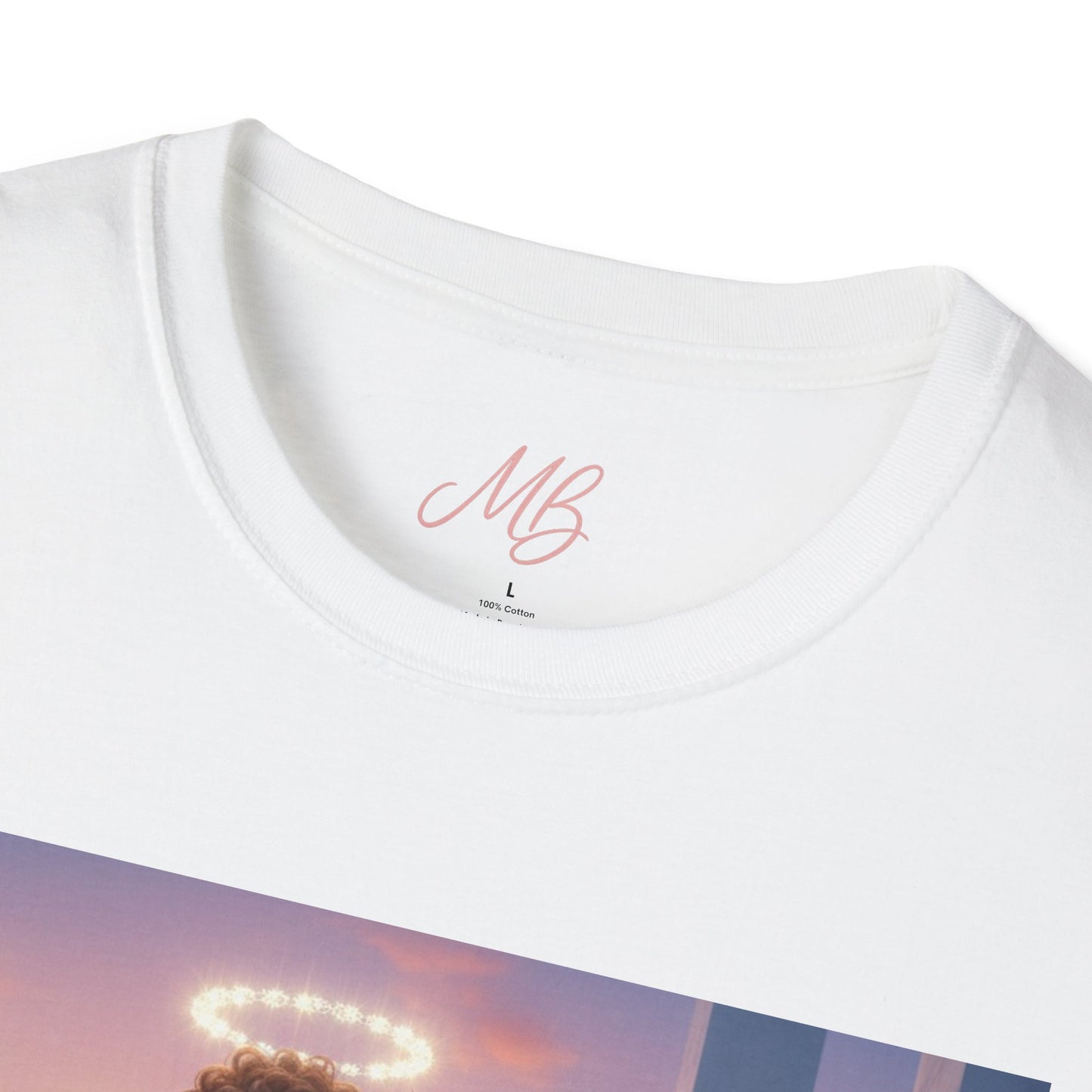 Mini Models “Haloed Empress” Angel Graphic T-Shirt – Celestial Couture Edition