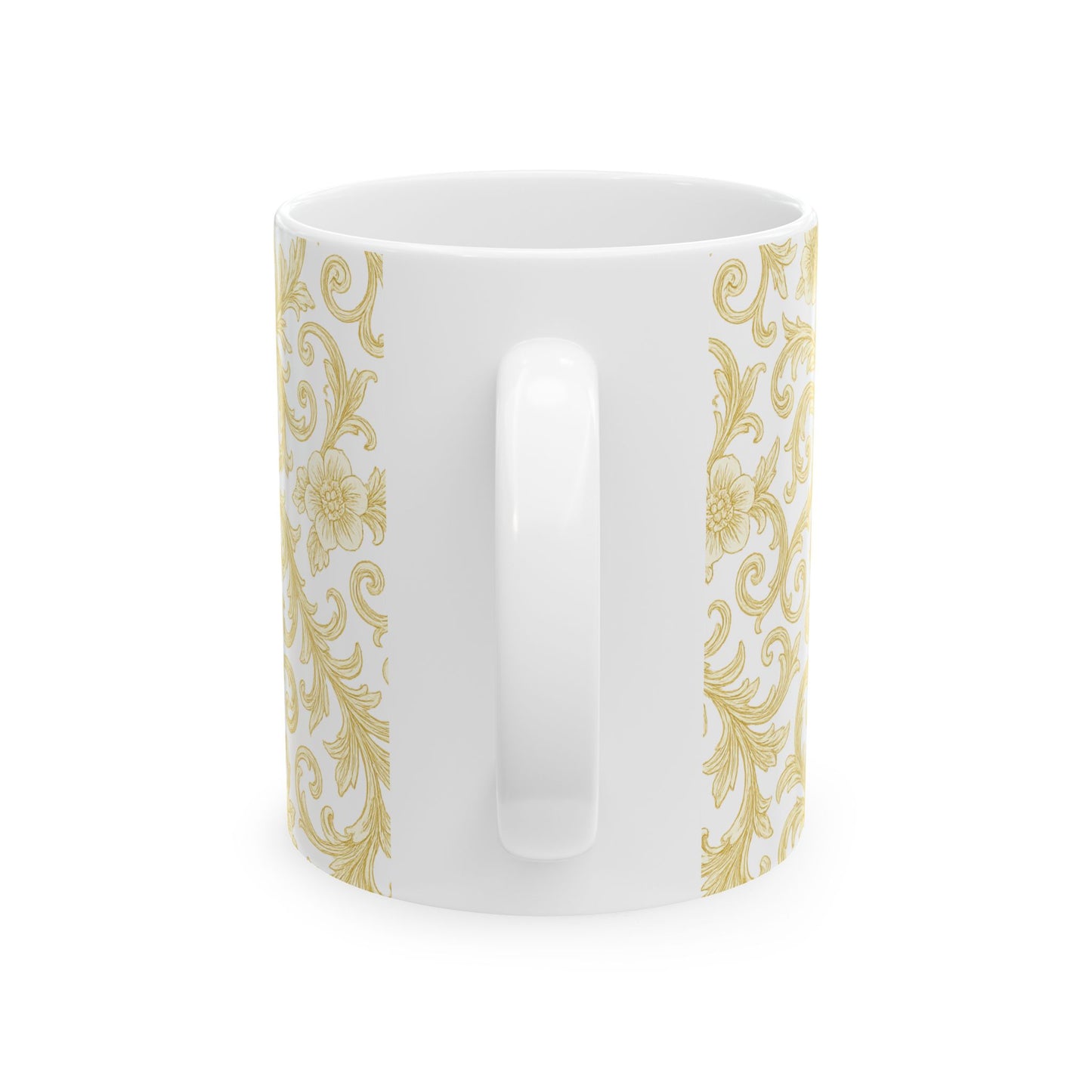 Rodeo Runway White Mug