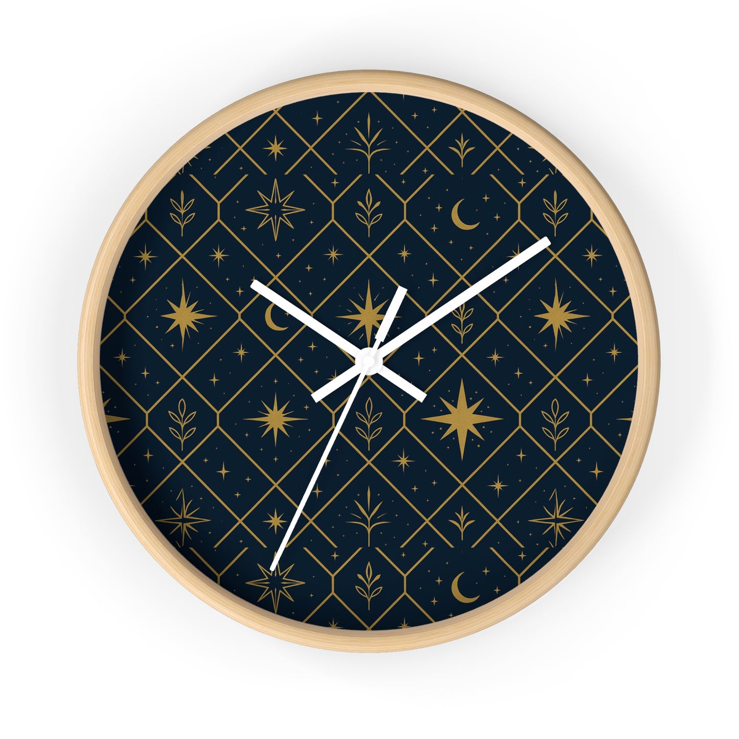Luna Belle Signature Clock
Celestial Starburst Teal & Gold Wall Clock – Mid-Century Modern Decor