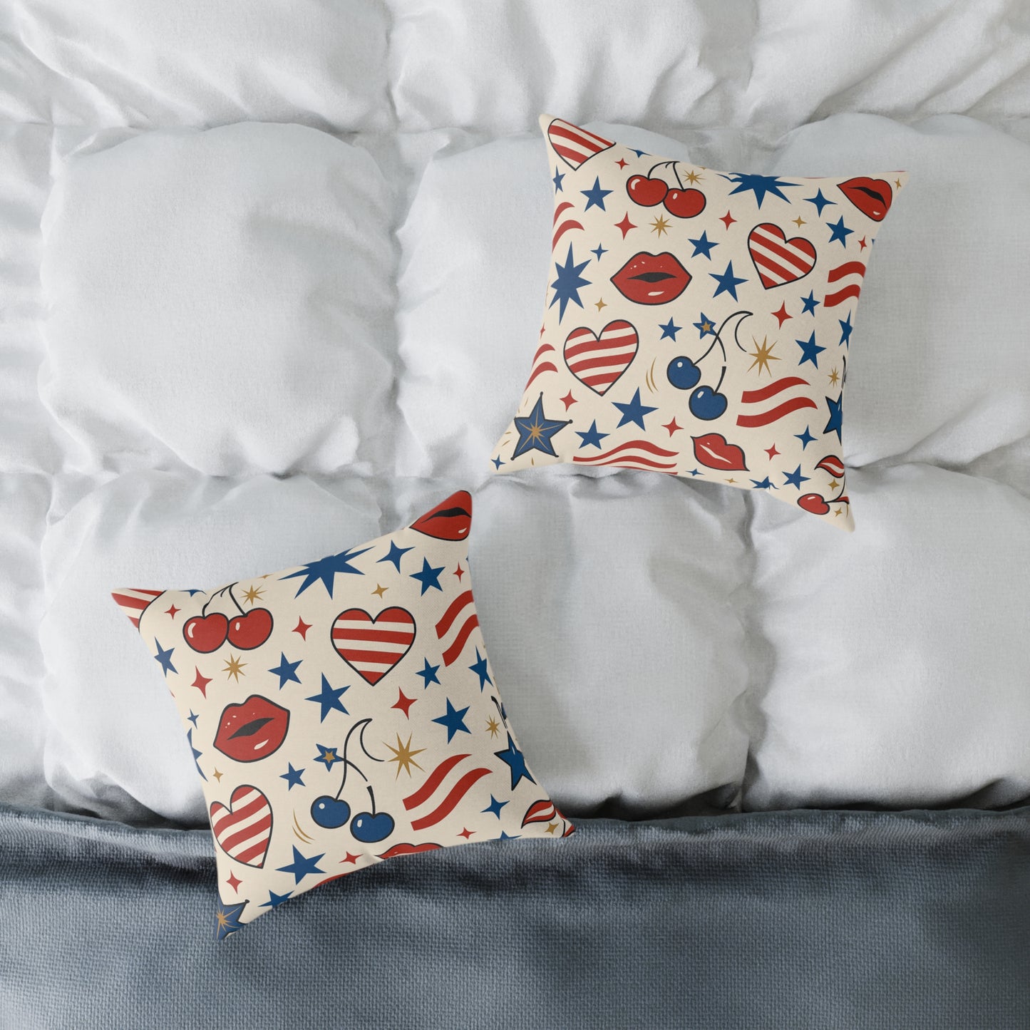 Dakota Belle Signature Print Throw Pillow