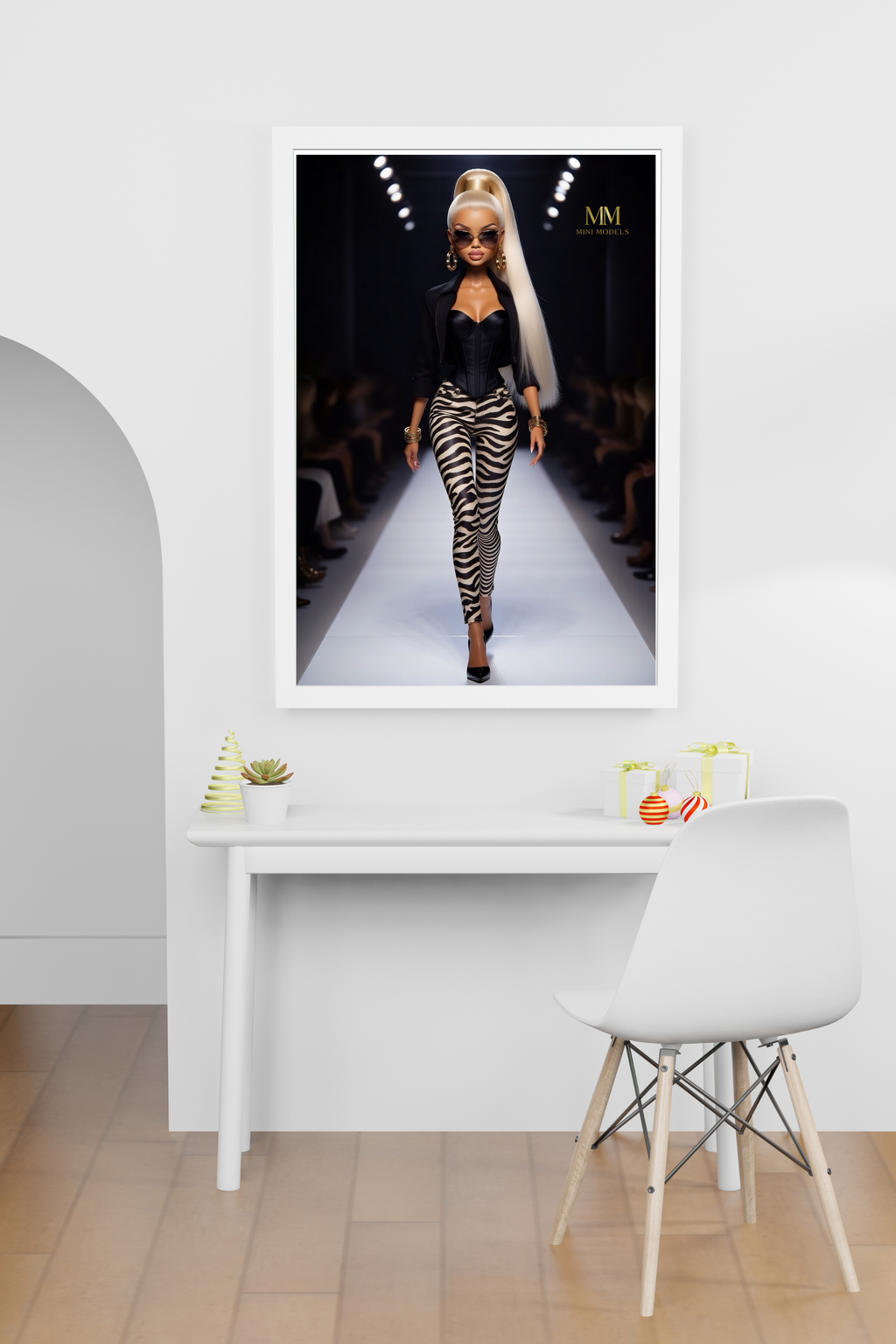 MINI MODELS™ PRETTY CHAOS COUTURE™ Featuring Zebra Zinc™