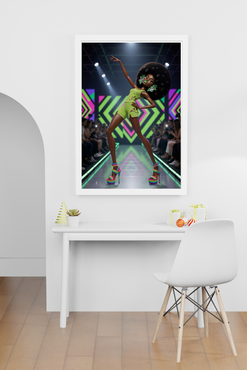 MINI MODELS™ PRETTY CHAOS COUTURE™ Featuring Neon Moss™