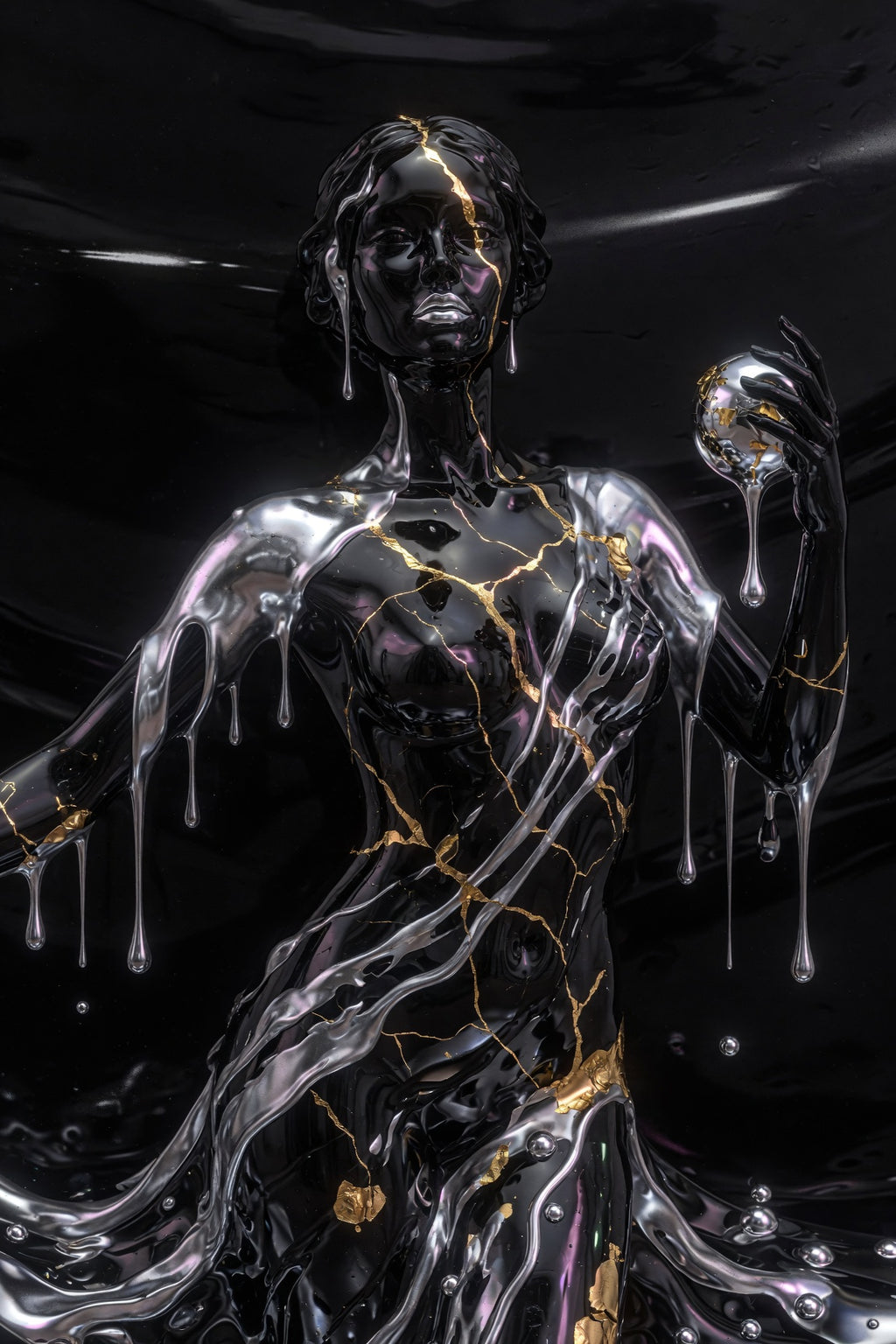 OBSIDIAN VEIL™  Acrylic Luxe Edition™