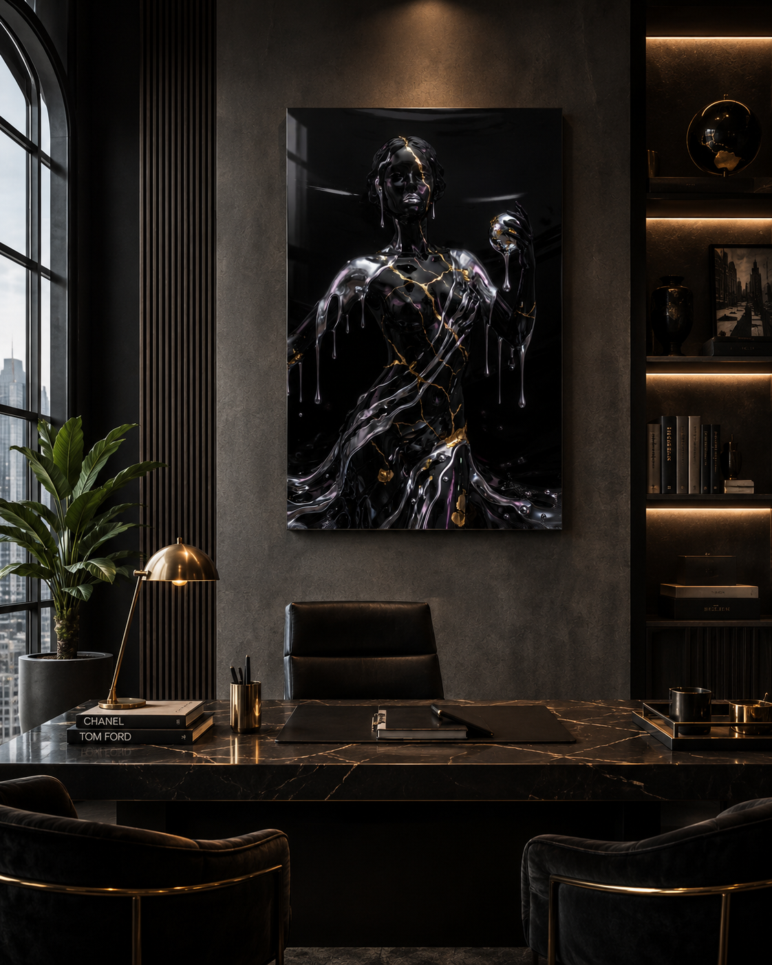 OBSIDIAN VEIL™  Acrylic Luxe Edition™