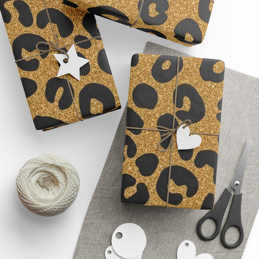 Wrapping Papers - Cheeta Festive Occasions Gift Wrap