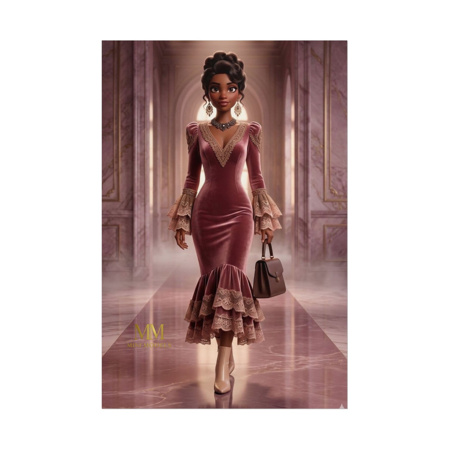 Rose Hall – Blush Velvet