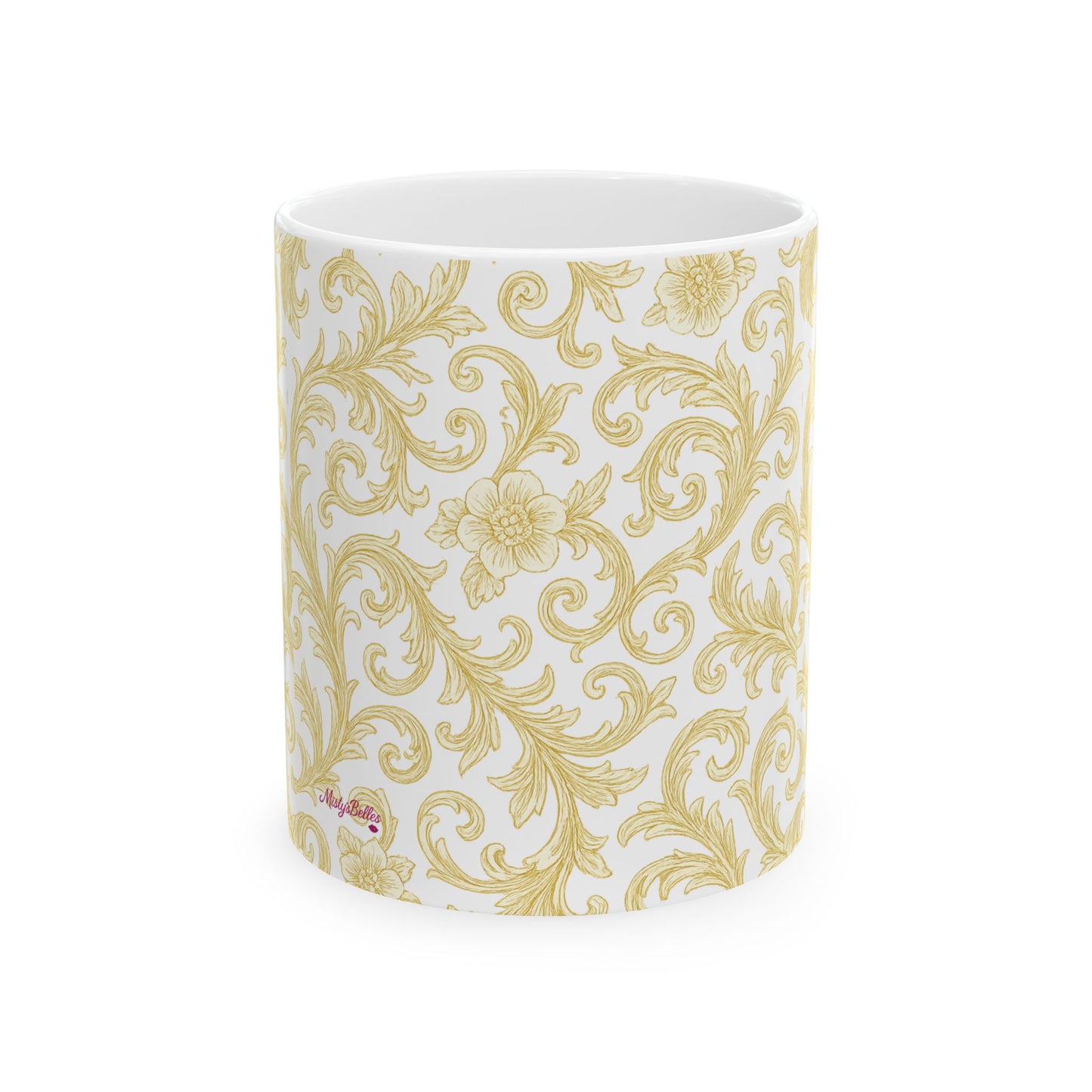 Rodeo Runway White Mug