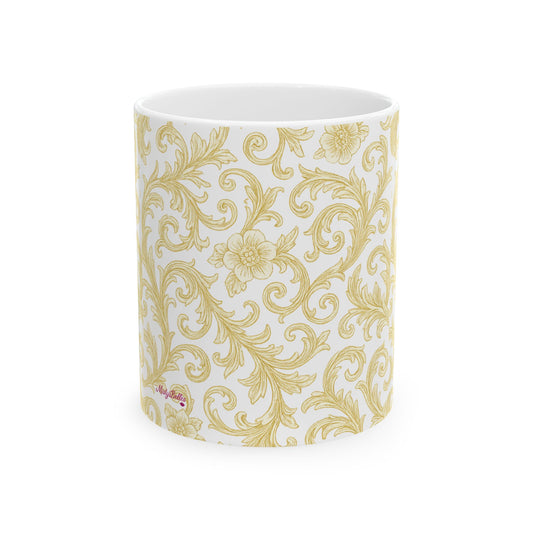 Rodeo Runway White Mug