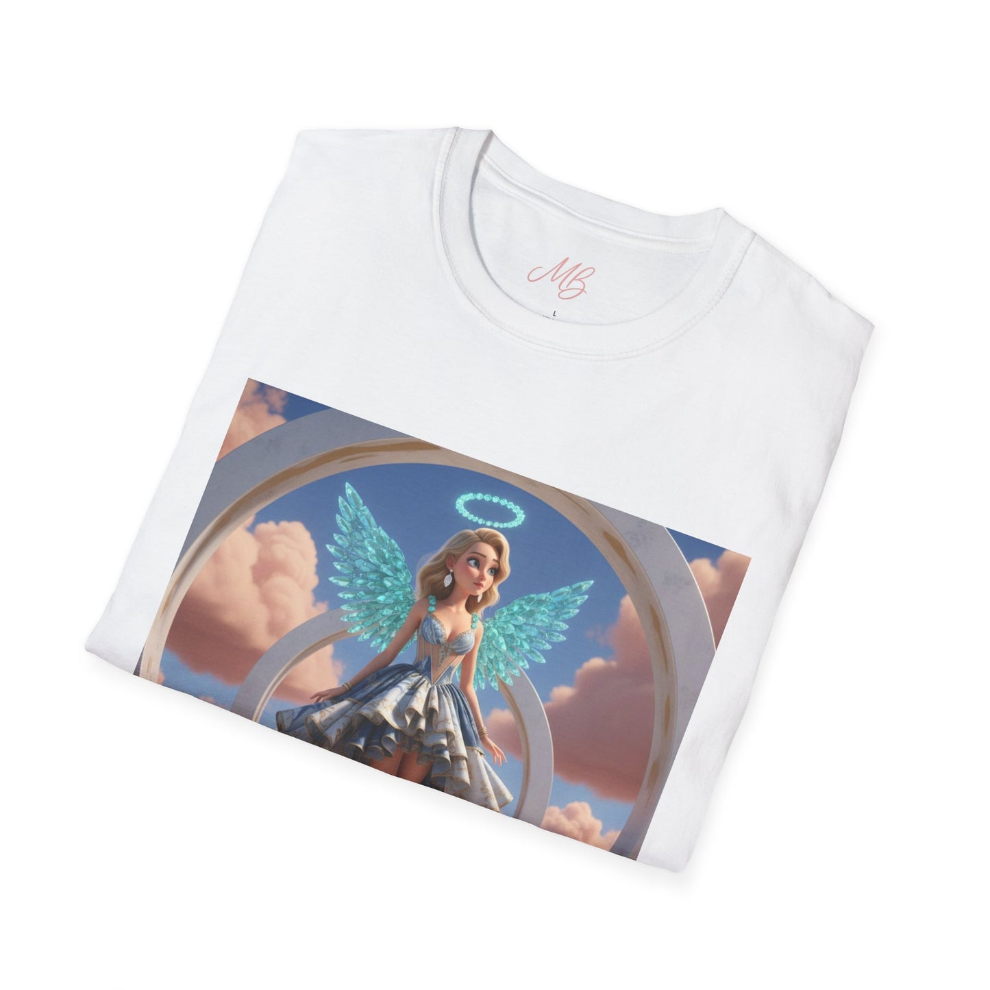 Mini Models “Haloed” Angel Graphic T-Shirt – Celestial Muse Edition