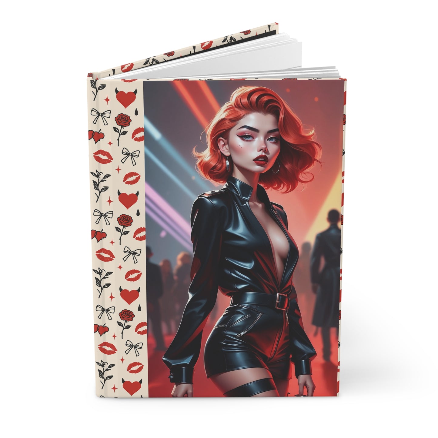 Limited Edition Journal — “Red Carpet Black Leather Rebel” Collector’s Cover