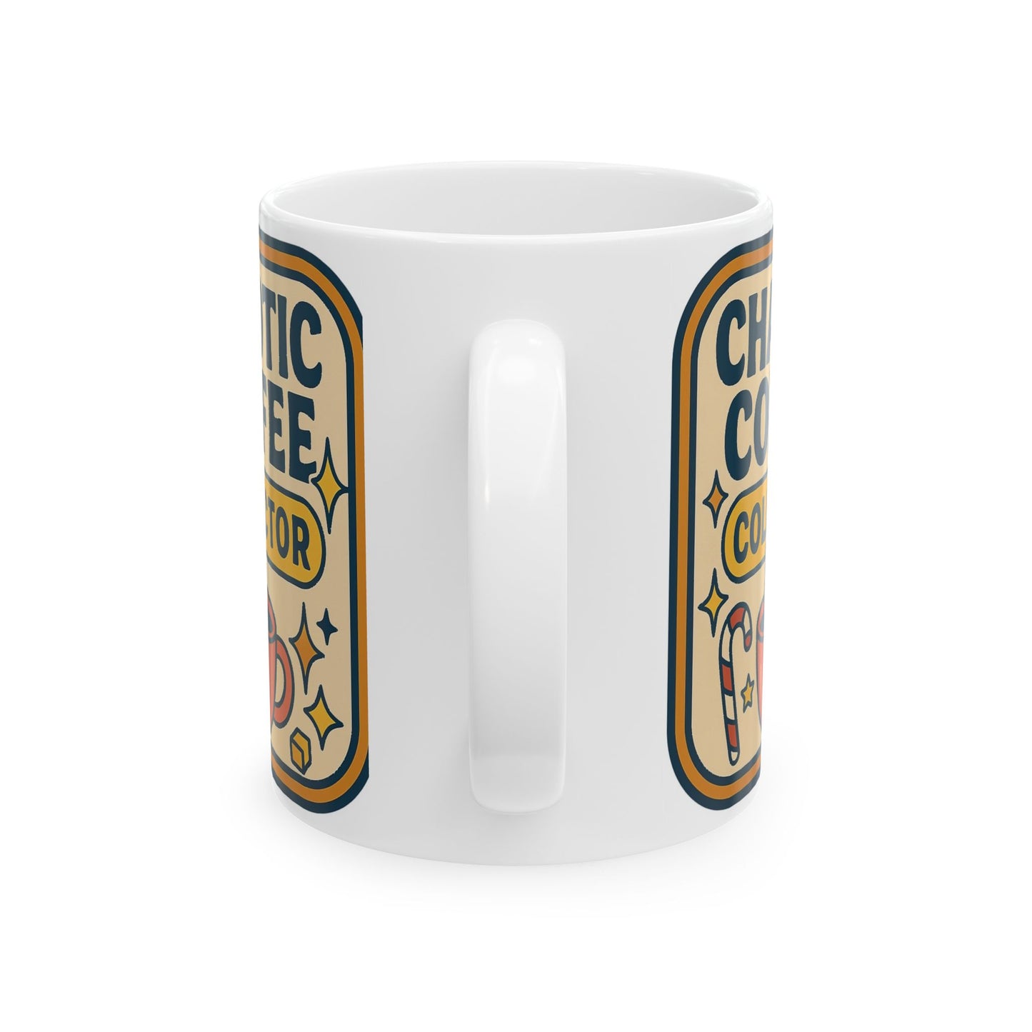 Coffee Mug — "Chaotic Coffee Converter" Retro Ceramic Mug (11oz, 15oz)