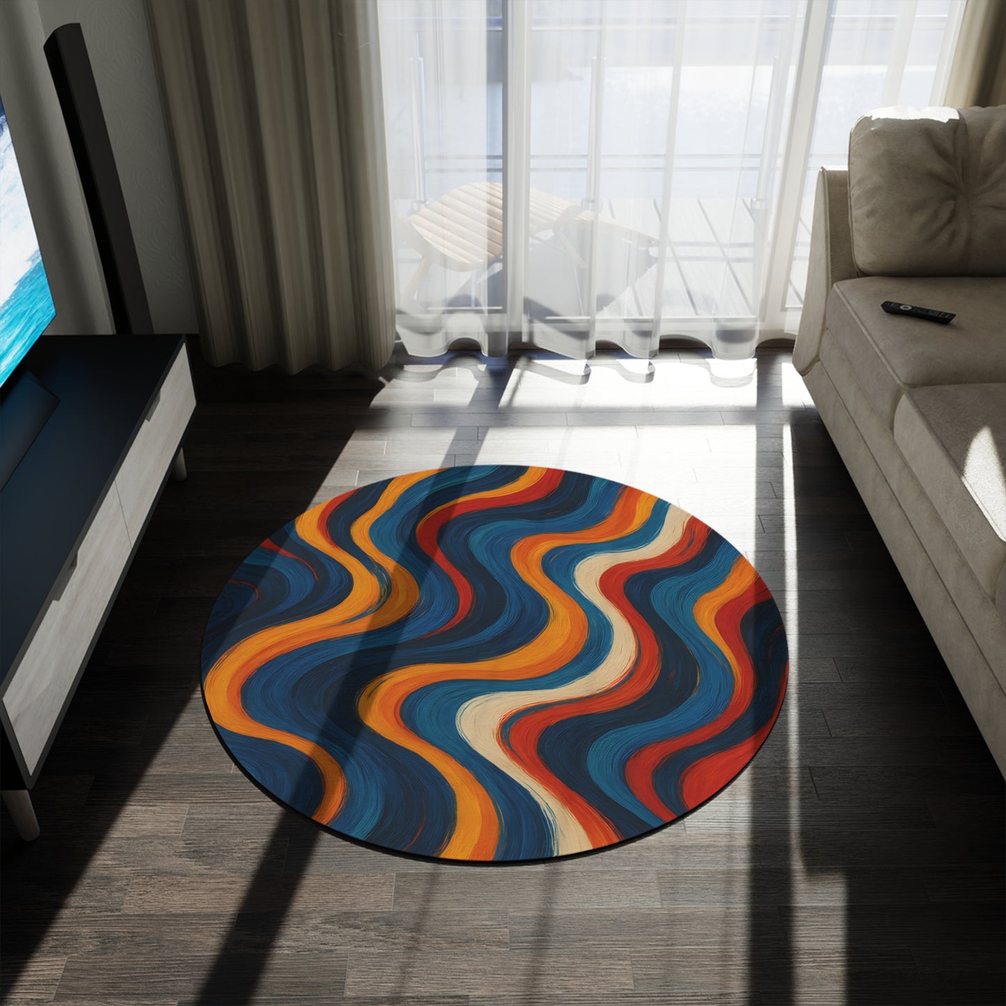“Electric Daydream” Area Rug
