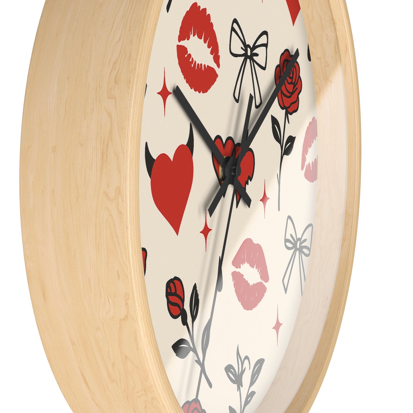 “Anna”Signature: “Sweet Trouble” Retro Pin-Up Pattern – Red & Black Collection