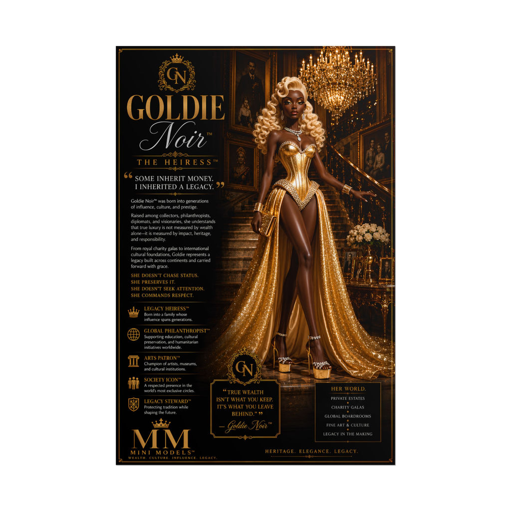 GOLDIE NOIR™  The Heiress™