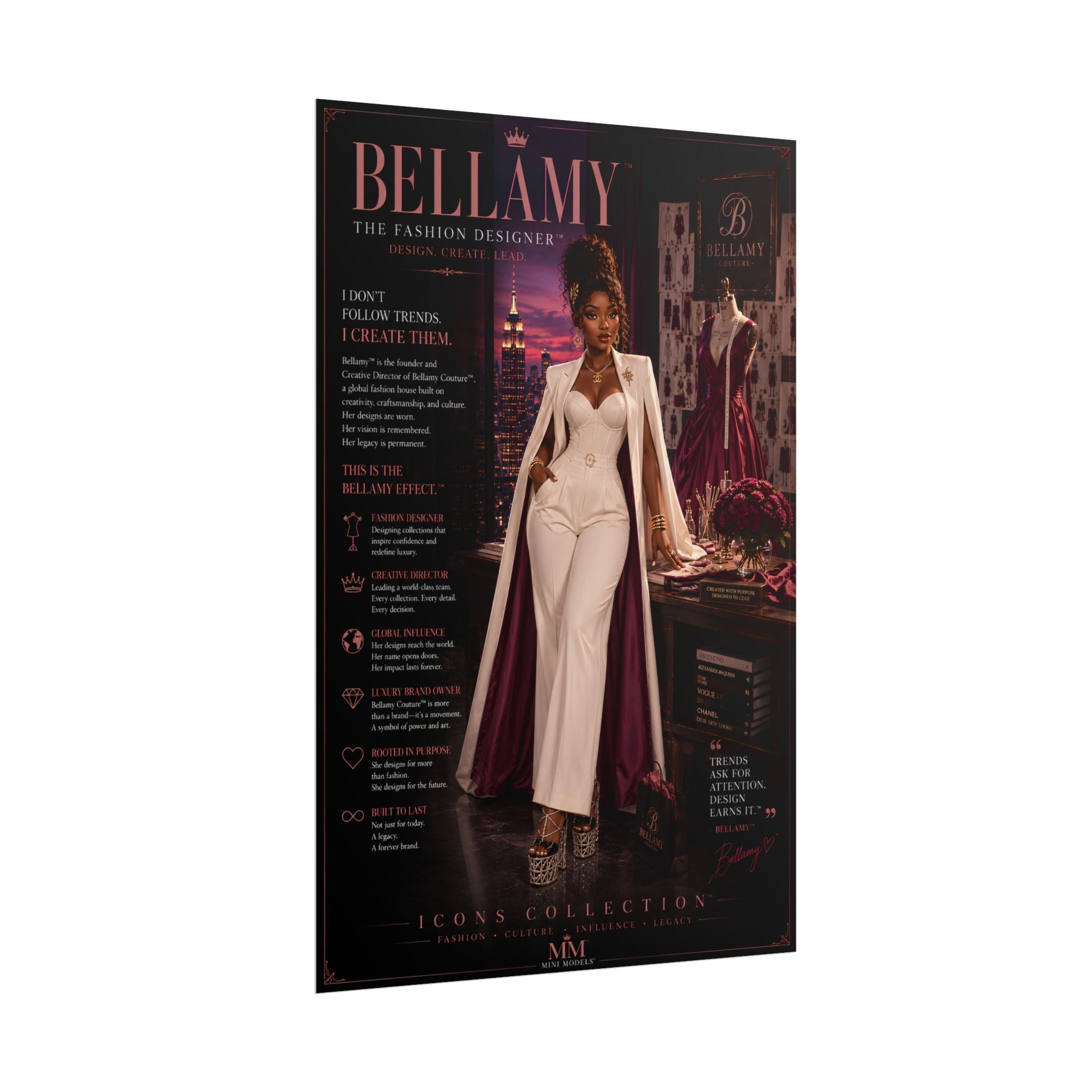 BELLAMY™  The Fashion Designer™