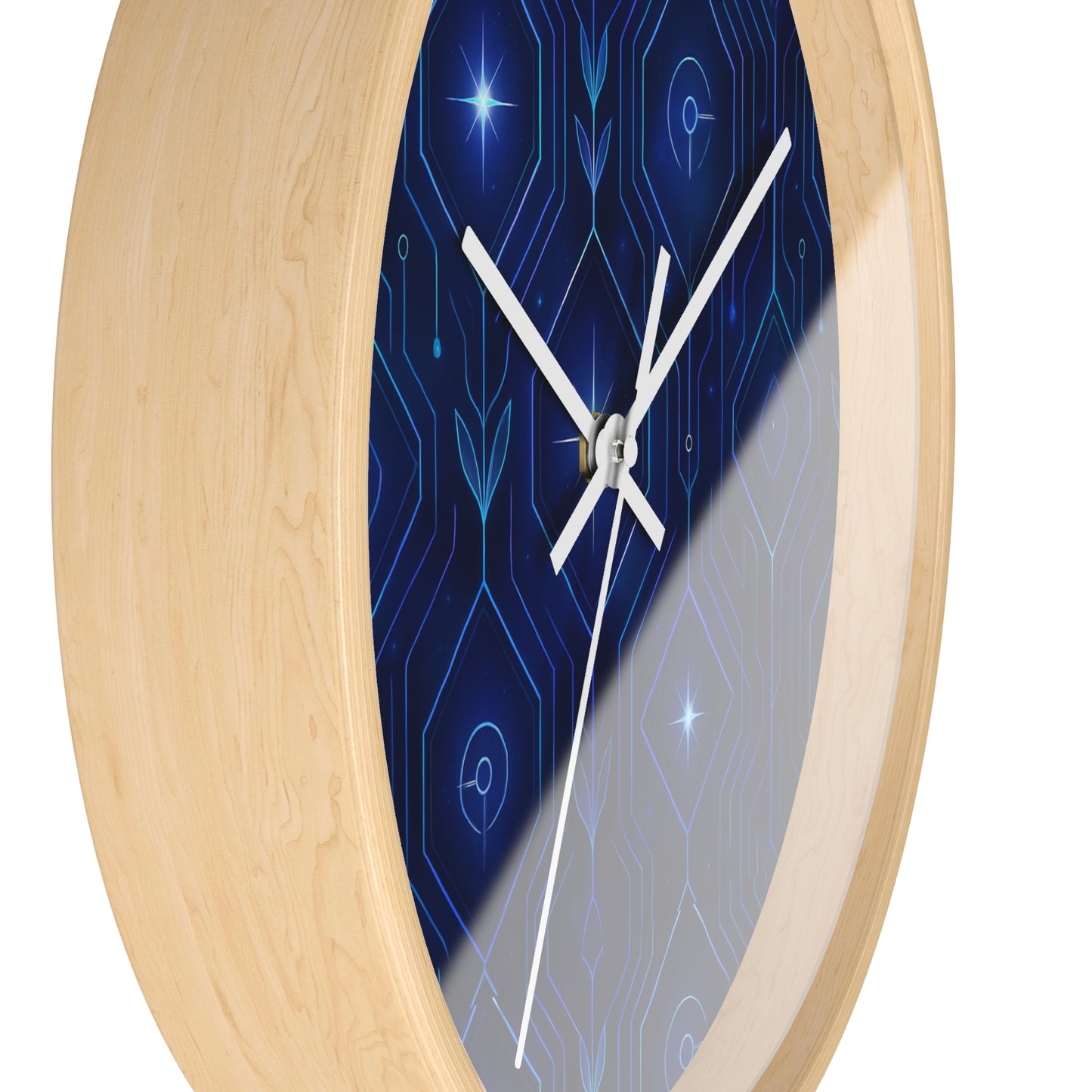 Nova Belle Signature Clock
Neon Cosmic Galaxy Wall Clock – Futuristic Sci-Fi Pattern Room Decor