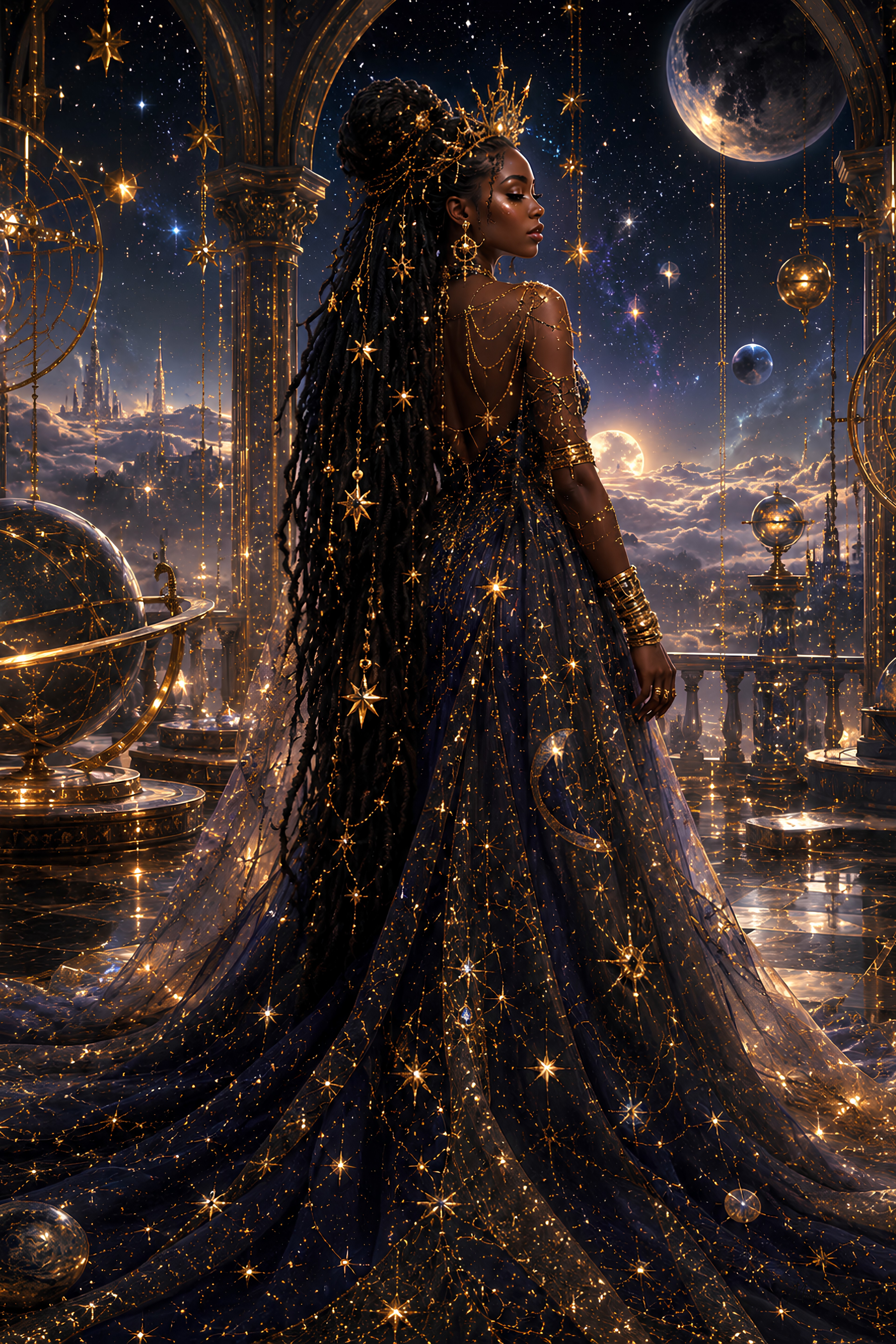 MIDNIGHT CONSTELLATIONS™ — DIGITAL ARTWORK