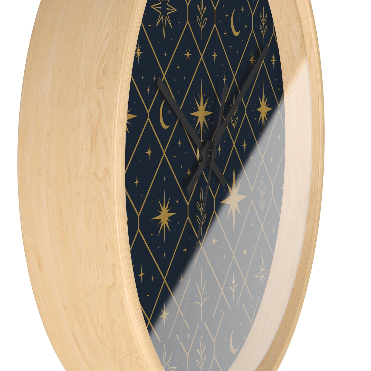 Luna Belle Signature Clock
Celestial Starburst Teal & Gold Wall Clock – Mid-Century Modern Decor
