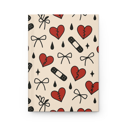 Suki Belle Signature Pattern Journal — Red Edition