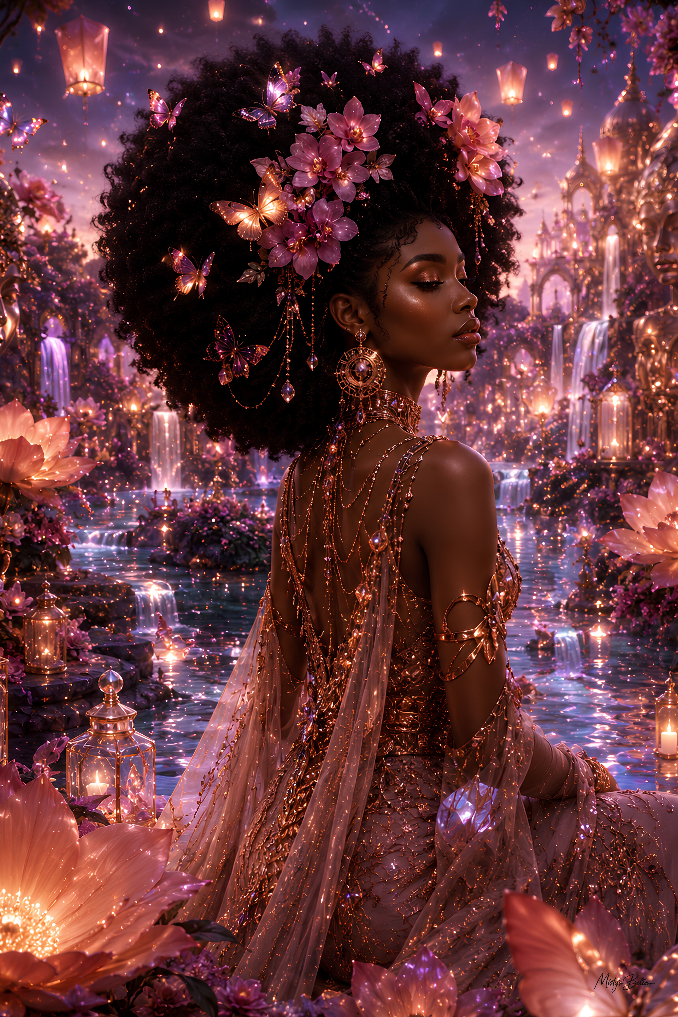 TWILIGHT BLOOM — DIGITAL ARTWORK