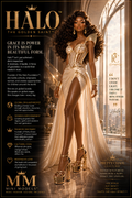 HALO™ — THE GOLDEN SAINT™ digital artwork