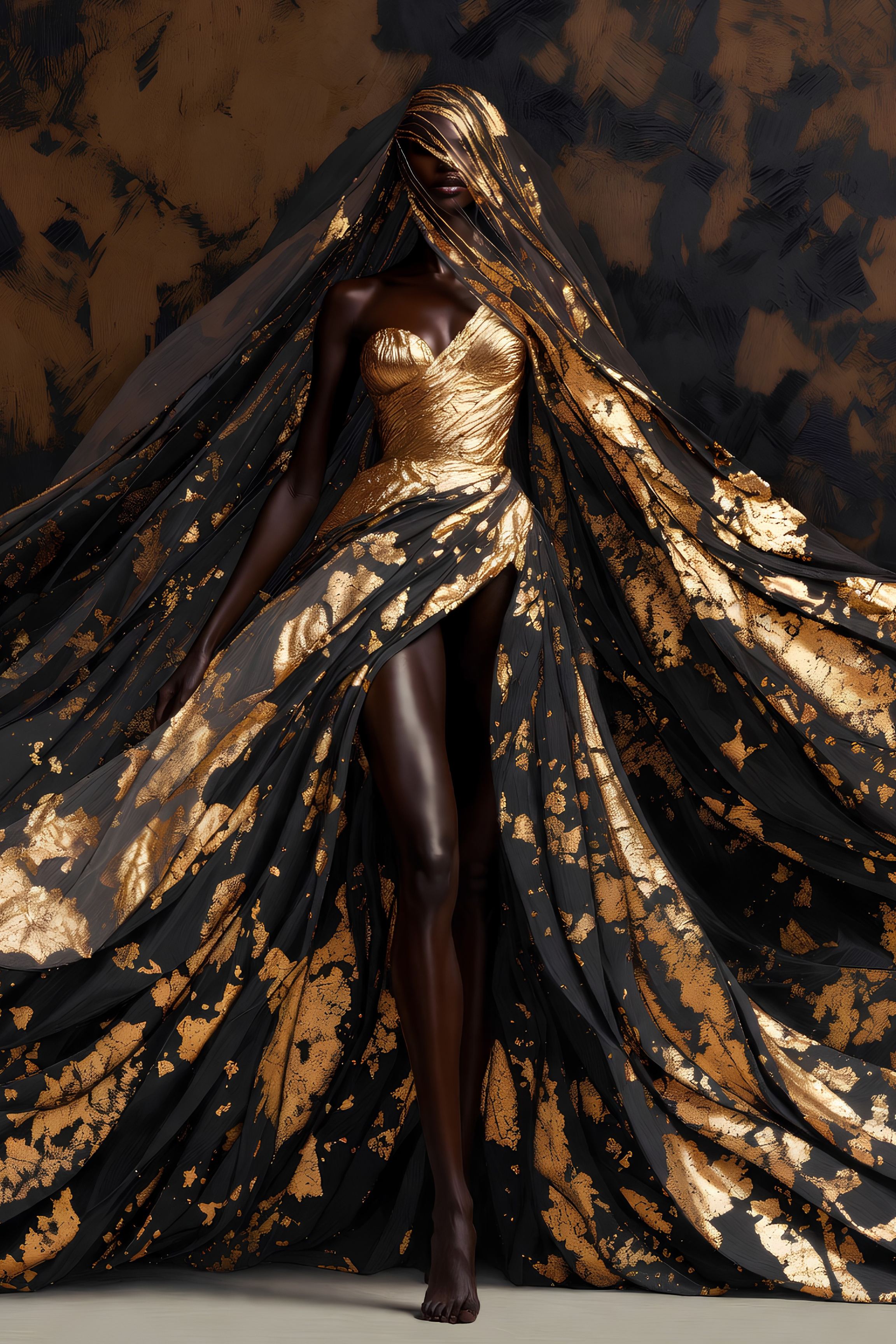Gilded Grace™ #2| Digital Artwork
